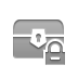 treasure,chest,lock icon