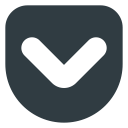 getpocket, logo, media, social svg vector icon