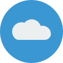 cloud, sky, storage, upload svg vector icon