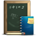 geometry, homework, math, school, student icon