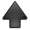 up black,up,black,ascend,rise,ascending,upload,increase icon