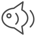 animal, fish, ocean, river, sea, underwater, water svg vector icon