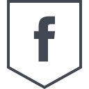facebook, logo, media, social svg vector icon