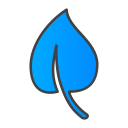 leaf svg vector icon