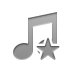 music,beamed,note,star icon