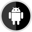 android, logo, media, online, social svg vector icon