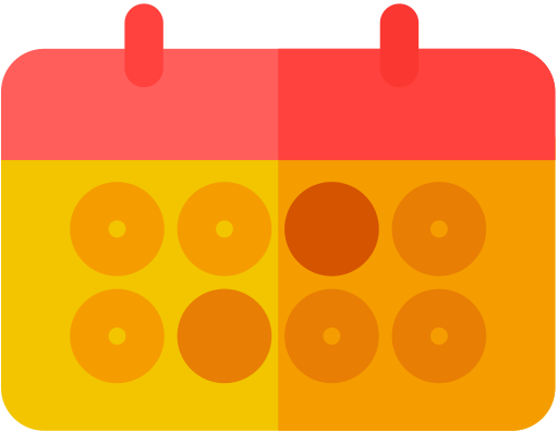 Calendar svg vector icon