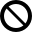 forbidden icon
