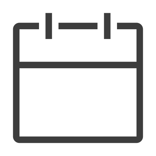 Calendar svg vector icon