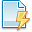 page,lightning icon
