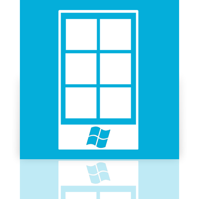 mirror, phone, windows icon