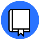 book, bookmarked, education, justice, law, library, study svg vector icon