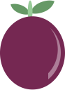 fruit, passion svg vector icon