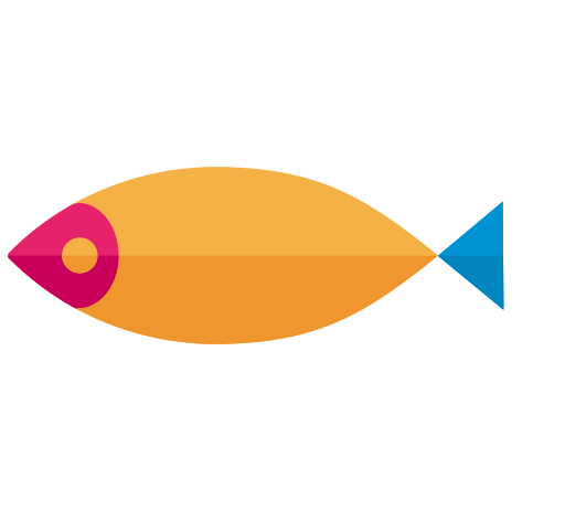 Fish svg vector icon