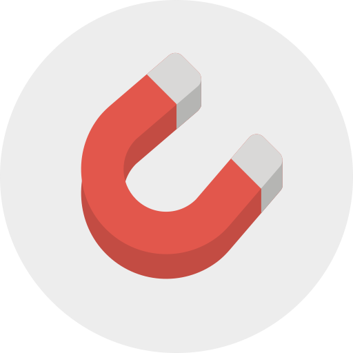 Magnet svg vector icon