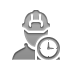 operator,clock icon