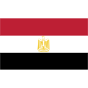egypt, ensign, flag, nation svg vector icon
