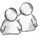 friends, group, guy, msn, people, users icon