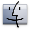 finder,graphite icon