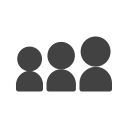 connect, group, myspace, network, online, social, team svg vector icon