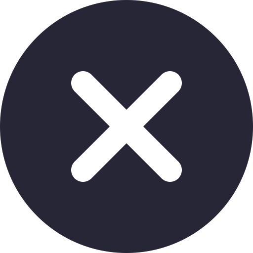 Delete svg vector icon