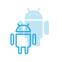 android, brand, brands, logo, logos svg vector icon