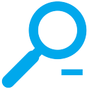 out, zoom icon