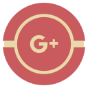 google, media, plus, social, vintage svg vector icon