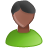 user,male,black,green,member,profile,person,people,human,man,account icon