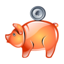 bank, money, piggy, saving icon