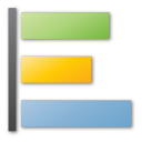 blue, poll icon