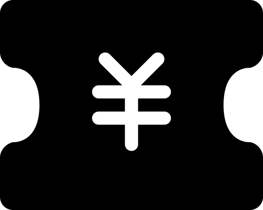 Coupon svg vector icon