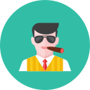 2, boss svg vector icon