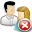user,delete,del,remove,account,profile,people,human icon