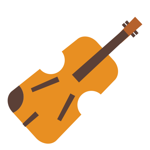 Violin svg vector icon