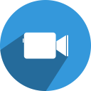 facetime, , media, network, social svg vector icon