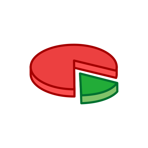 Pie Chart svg vector icon