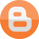 blogger svg vector icon