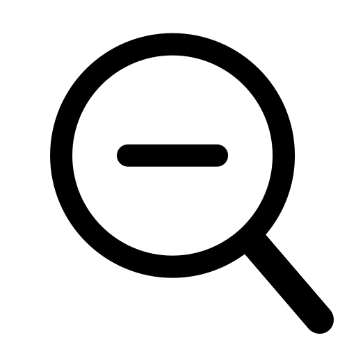 Zoom Out svg vector icon