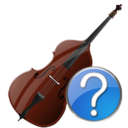 contrabass,help,instrument icon