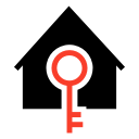 access, hause, home, key svg vector icon
