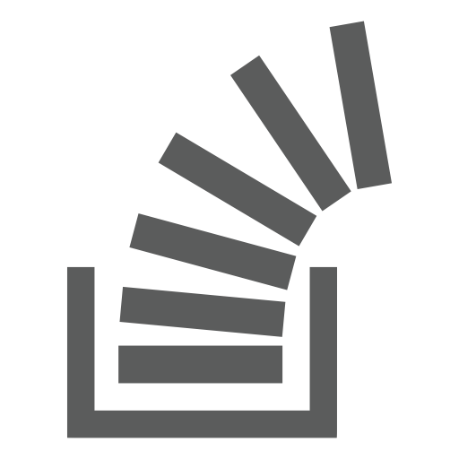 Pop Stackoverflow svg vector icon