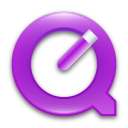 quicktime,violet icon