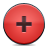 button,red,add icon