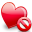 delete, favorites icon