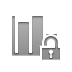stats,bar,chart,lock,open icon