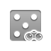 game,dice,binoculars icon
