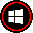 media, online, social, windows svg vector icon