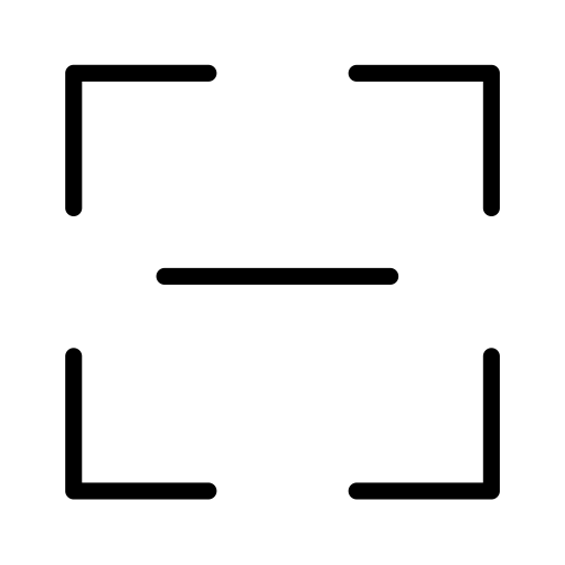 Scan Code svg vector icon