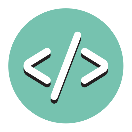 Code svg vector icon